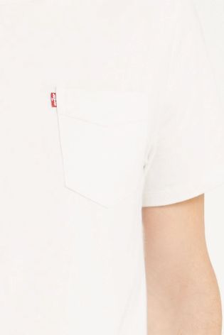 White Levi's&reg; Pocket T-Shirt